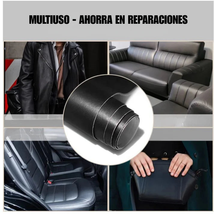 ReviveCuero Adhesivo™ – Parche Reparador de Cuero Instantáneo